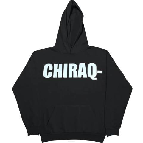 alkuun Vlone chicago chiraq huppari musta miehet 24N044