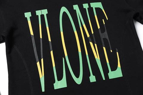 alkuun Vlone graafinen printtihuppari sukupuolineutraali 24N062