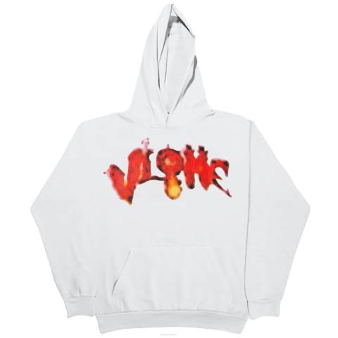 alkuun Vlone halloween flaming kurpitsahuppari musta miehet 24N040