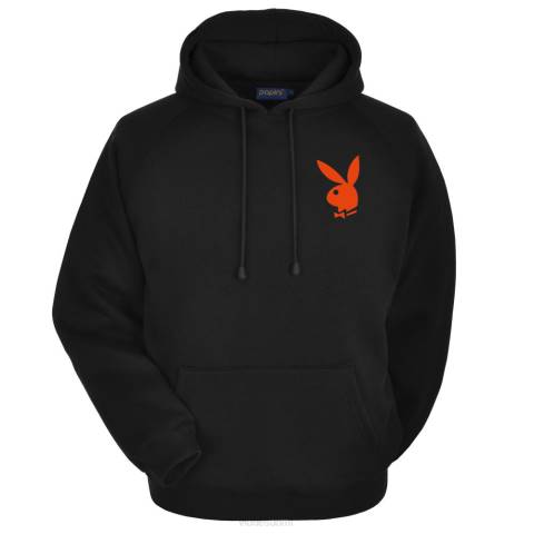 alkuun Vlone playboy bunny face v huppari miehet 24N076