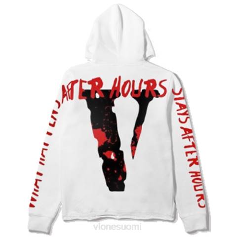 alkuun Vlone viikonloppuna tuntien jälkeen verta tippuva huppari miehet 24N059