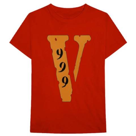 alkuun Vlone 999 koko t-paita miehet 24N0306