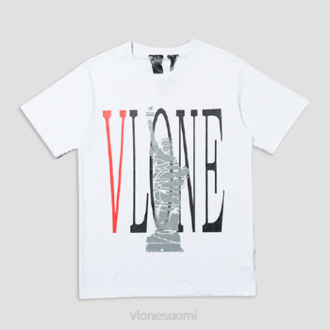 alkuun Vlone Vapaudenpatsas hip hop t-paita miehet 24N0299
