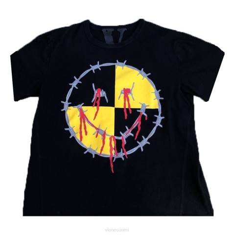 alkuun Vlone asap kivinen vitun testaus t-paita miehet 24N0321