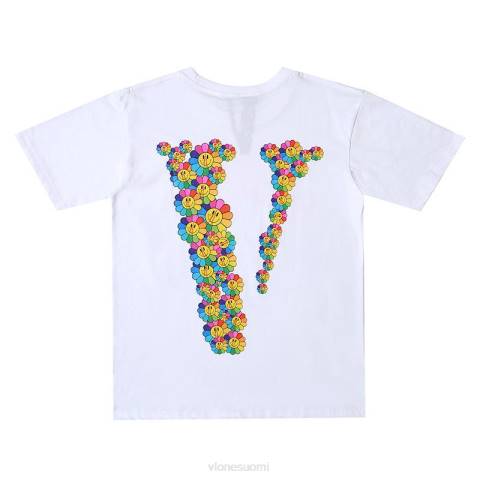 alkuun Vlone auringonkukan t-paita miehet 24N0160