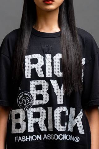 alkuun Vlone bbb-yhdistyksen t-paita strassikiviä miehet 24N0113