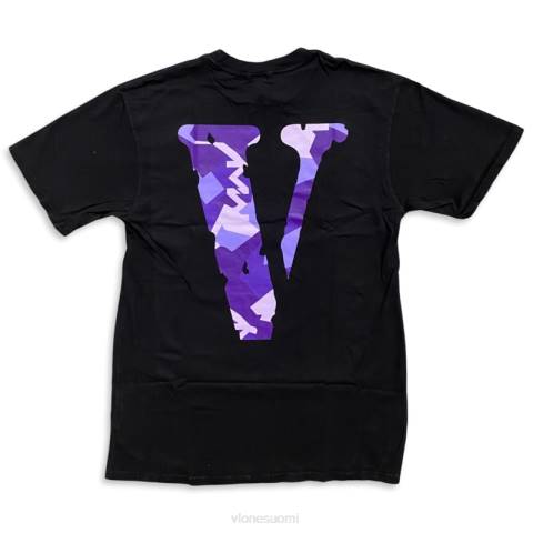 alkuun Vlone call of duty violetti camo t-paita miehet 24N0259