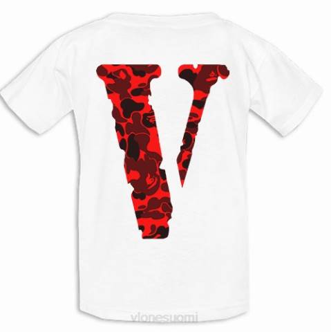 alkuun Vlone camo ystäväpaita miehet 24N0314