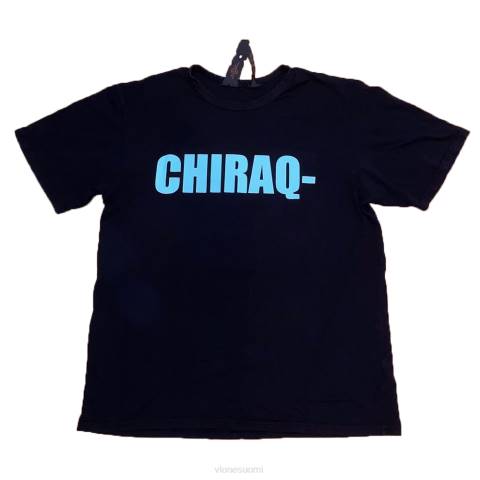 alkuun Vlone chiraq tee musta miehet 24N0228