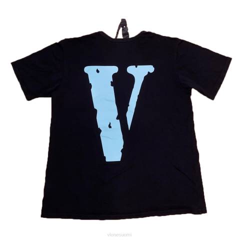 alkuun Vlone chiraq tee musta miehet 24N0228