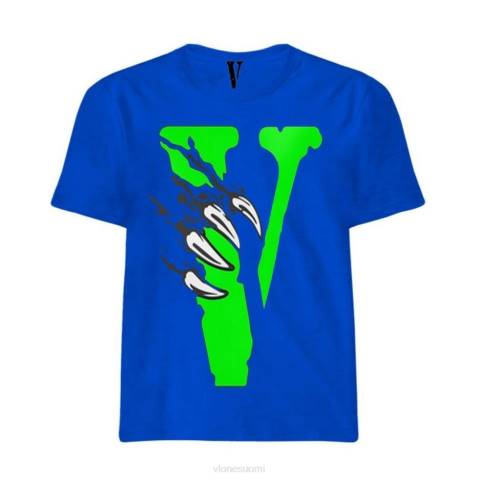 alkuun Vlone claws t-paita miehet 24N0291