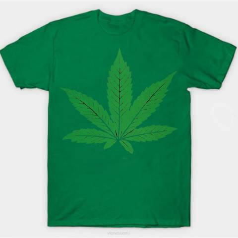 alkuun Vlone green leafe dre paita miehet 24N0326