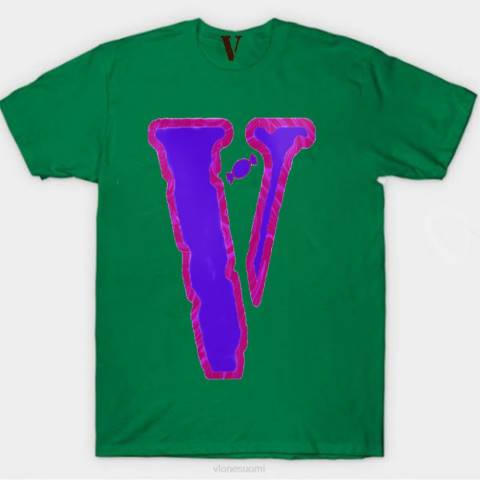 alkuun Vlone hattara marmorinen t-paita miehet 24N0273