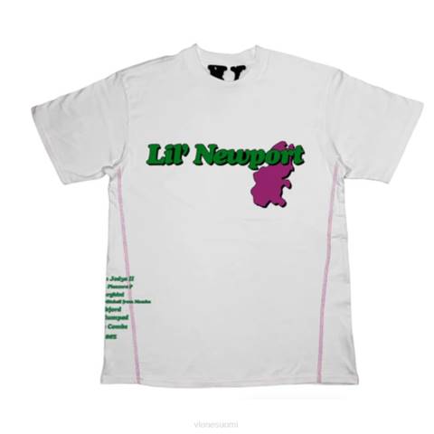 alkuun Vlone jamss day lil newport t-paita miehet 24N0330