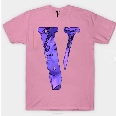 alkuun Vlone juice wrld legends never die t paita edessä miehet 24N0145