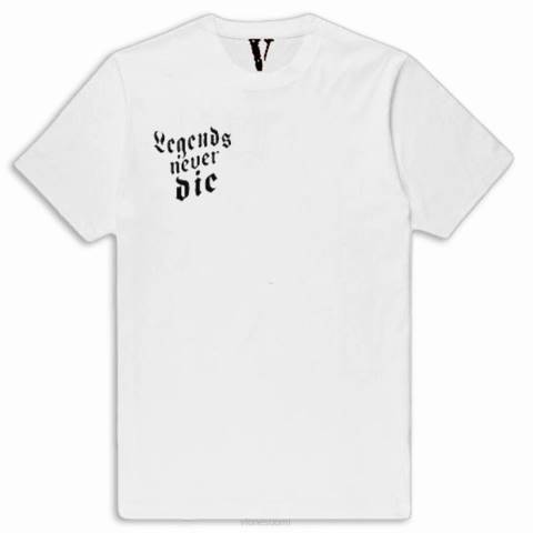 alkuun Vlone juice wrld legends never die t-paita miehet 24N0146