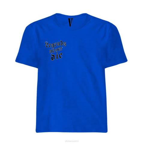 alkuun Vlone juice wrld legends never die t-paita miehet 24N0146