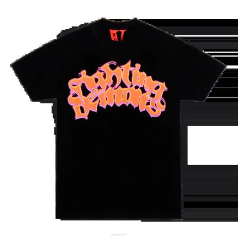 alkuun Vlone juice wrld lumin tee musta miehet 24N0119