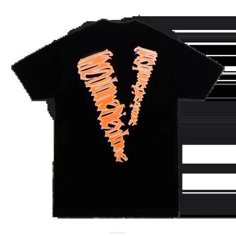 alkuun Vlone juice wrld lumin tee musta miehet 24N0119