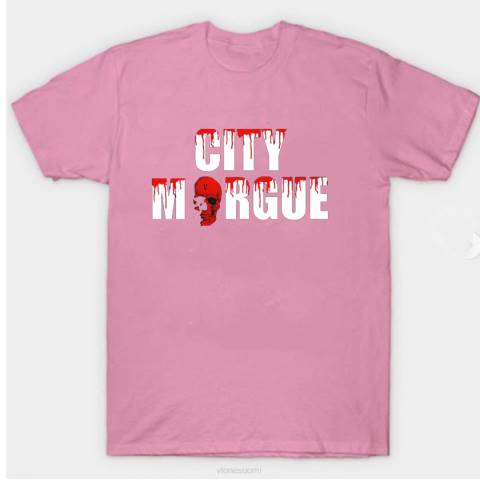 alkuun Vlone kaupungin ruumishuoneen koirien t-paita miehet 24N0323