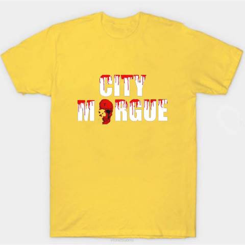 alkuun Vlone kaupungin ruumishuoneen koirien t-paita miehet 24N0323