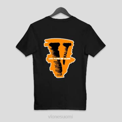 alkuun Vlone live die t-paita miehet 24N0307
