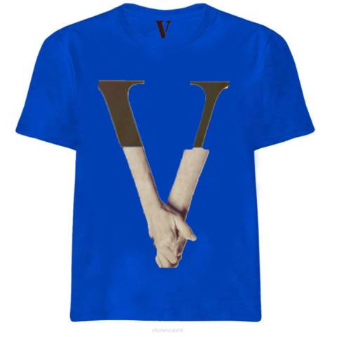 alkuun Vlone love shake hand t-paita miehet 24N0268