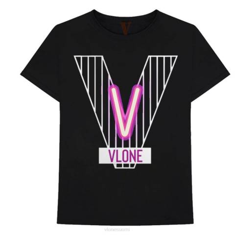 alkuun Vlone mökki palo t-paita miehet 24N0274