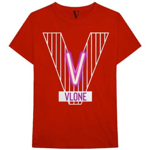 alkuun Vlone mökki palo t-paita miehet 24N0274