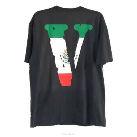 alkuun Vlone meksikolainen t-paita miehet 24N0347