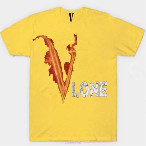 alkuun Vlone palokivi t-paita miehet 24N0282