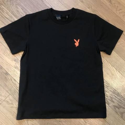 alkuun Vlone playboy bunny face v paita miehet 24N0320