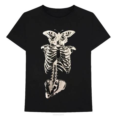 alkuun Vlone playboy carti tour 2017 t-paita musta miehet 24N0162