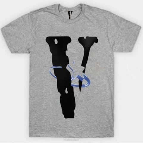 alkuun Vlone pop savu t-paita miehet 24N0302