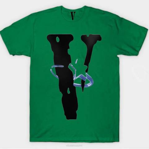 alkuun Vlone pop savu t-paita miehet 24N0302