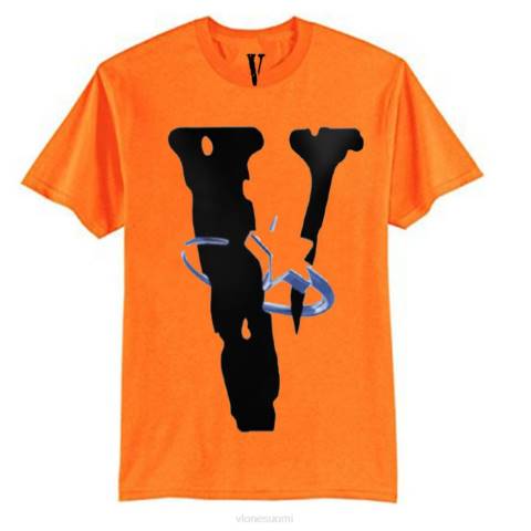 alkuun Vlone pop savu t-paita miehet 24N0302