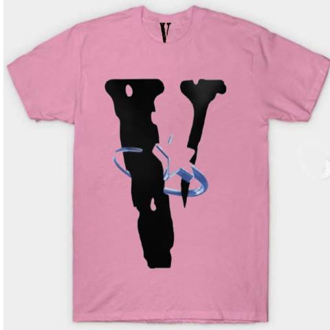 alkuun Vlone pop savu t-paita miehet 24N0302