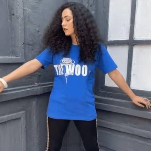 alkuun Vlone pop savu woo t-paita miehet 24N0311