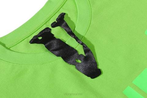 alkuun Vlone promevd t-paita vihreä miehet 24N0247