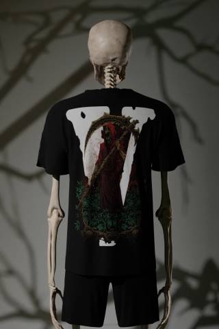 alkuun Vlone raskasmetalli oz. T-paita miehet 24N096