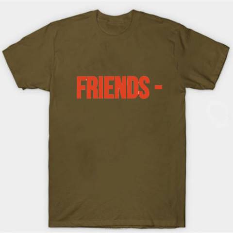 alkuun Vlone strippari pop up eksklusiivinen t-paita miehet 24N0324