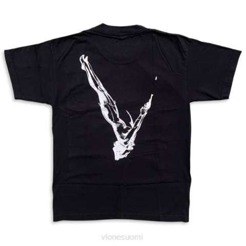 alkuun Vlone texas gunslinger state t-paita musta miehet 24N0182