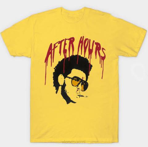 alkuun Vlone tunnin jälkeen i afro tee miehet 24N0332