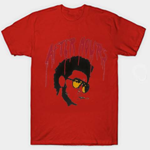 alkuun Vlone tunnin jälkeen i afro tee miehet 24N0332