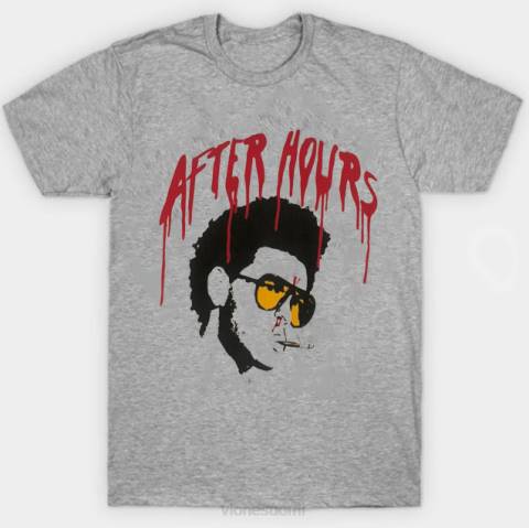 alkuun Vlone tunnin jälkeen i afro tee miehet 24N0332