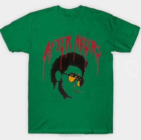 alkuun Vlone tunnin jälkeen i afro tee miehet 24N0332