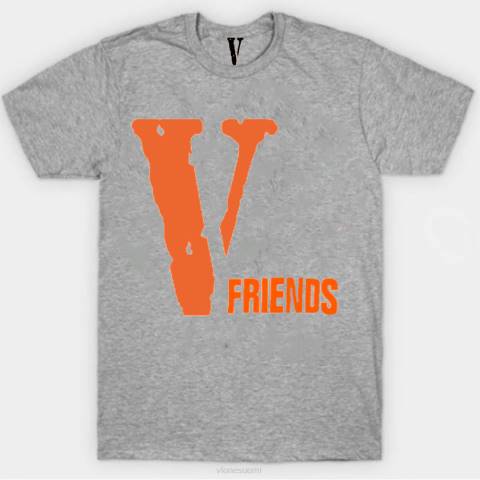 alkuun Vlone v friends t-paita miehet 24N0315