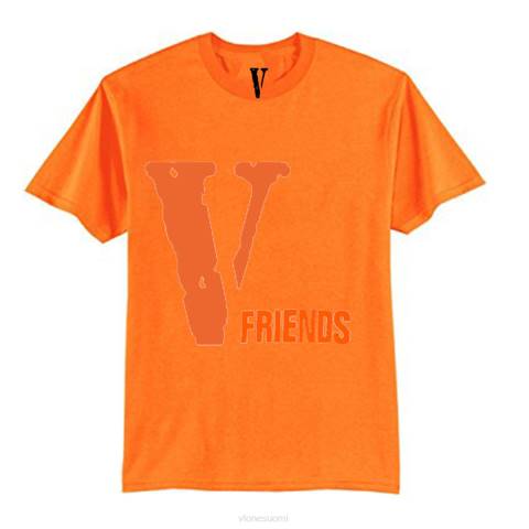 alkuun Vlone v friends t-paita miehet 24N0315