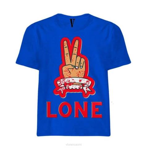 alkuun Vlone v yksinäinen hauska lahja t-paita miehet 24N0297