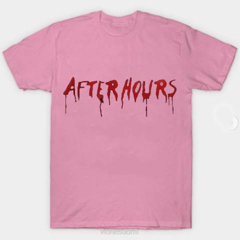 alkuun Vlone viikonloppuna tuntien jälkeen happotippaus t-paita miehet 24N0333